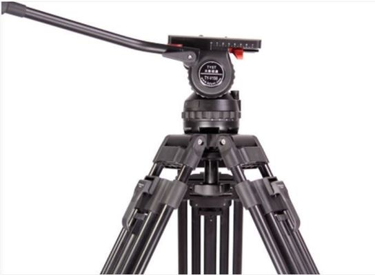 V150 TYSTVideo Tripódio de fibra de carbono para gravação de vídeo/filme/filme