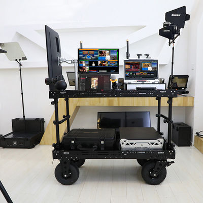 Equipamento Armazenamento Filme Shooting Studio Room Carrinho com Dimensões de Desdobramento 120*60*92cm