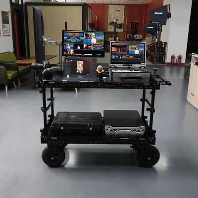 Equipamento Armazenamento Filme Shooting Studio Room Carrinho com Dimensões de Desdobramento 120*60*92cm