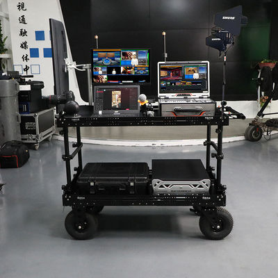 Equipamento Armazenamento Filme Shooting Studio Room Carrinho com Dimensões de Desdobramento 120*60*92cm