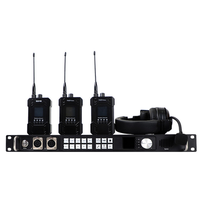 Intercomunicação de rádio de 8 canais Sistema de chamadas sem fio com Tally Light e longo alcance
