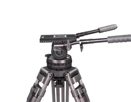 V600 Teleprompter de câmera profissional Saco de transporte de tripé de fibra de carbono para filmagem de vídeo