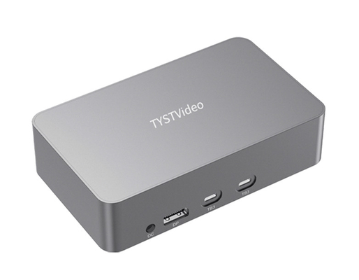 Caixa de captura de vídeo profissional de 4 canais Thunderbolt 3 SDI para resolução de 1920x1080
