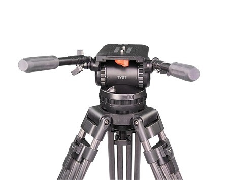 V600 Teleprompter de câmera profissional Saco de transporte de tripé de fibra de carbono para filmagem de vídeo