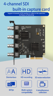 A aquisição de áudio e vídeo em sala ao vivo tornou-se fácil com o TY-4SDI HD Capture Card 1080p