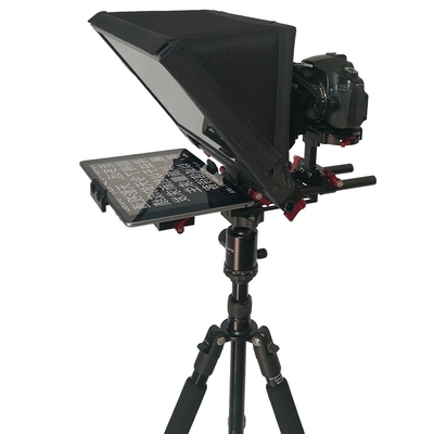 7-13.5 polegadas de controle remoto portátil sem fio Teleprompter vidro para tablet