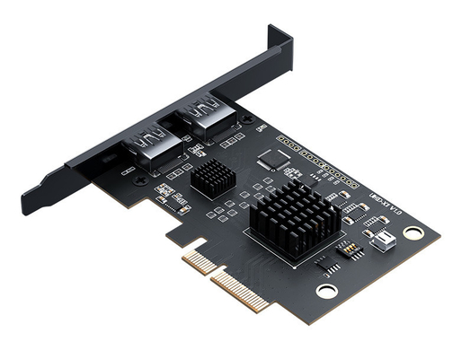 Cartão de captura de vídeo de áudio 4K de montagem SMD profissional para gravação ao vivo e OBS