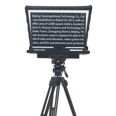 Fonte e cores de fundo personalizáveis em 1000nit Monitor Teleprompter para TV Studio