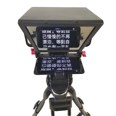 Kit de Teleprompter de Tablet de 7-13 polegadas com tela de revestimento de destaque do TYSTVideo e peso de 8 kg
