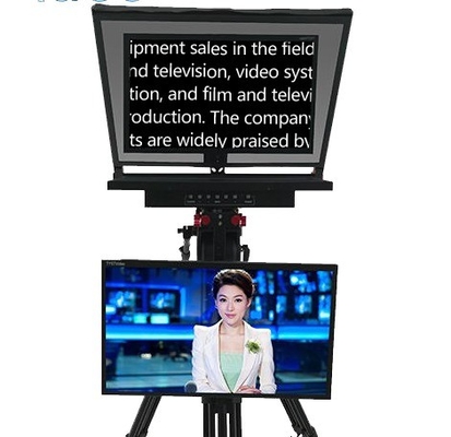 Teleprompter com monitor de 24 polegadas Compatibilidade perfeita