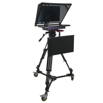 Teleprompter com monitor de 24 polegadas Compatibilidade perfeita