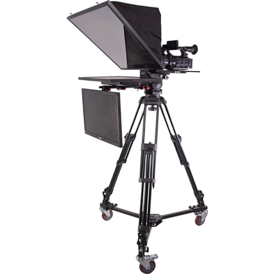 Teleprompter de Estúdio de Vendas com Teleprompter Monitor Remote Control e Software Livre