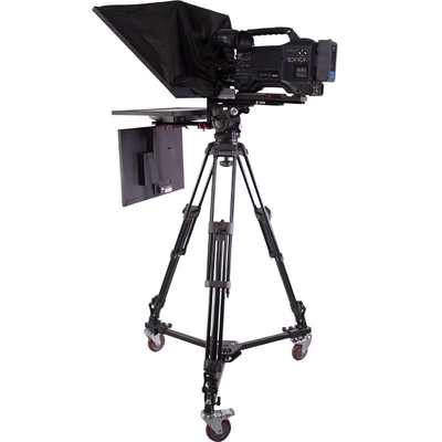 Teleprompter de Estúdio de Vendas com Teleprompter Monitor Remote Control e Software Livre