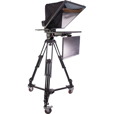 Teleprompter de Estúdio de Vendas com Teleprompter Monitor Remote Control e Software Livre