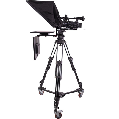 Teleprompter de Estúdio de Vendas com Teleprompter Monitor Remote Control e Software Livre