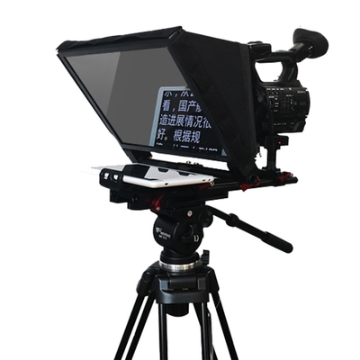 7-13 polegadas de suporte de tablet TYSTVideo Teleprompter Kit com tela de revestimento de destaque