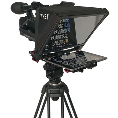 7-13 polegadas de suporte de tablet TYSTVideo Teleprompter Kit com tela de revestimento de destaque