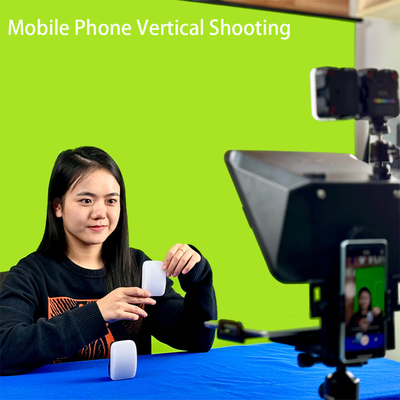 Teleprompter universal de telefonia móvel e pad para gravação ao vivo TS-350Pro