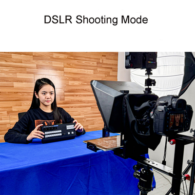 Teleprompter universal de telefonia móvel e pad para gravação ao vivo TS-350Pro
