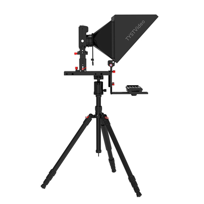 Teleprompter de telefonia móvel / tablet de 4-15 polegadas com controle remoto do TYST