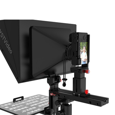 Teleprompter de telefonia móvel / tablet de 4-15 polegadas com controle remoto do TYST