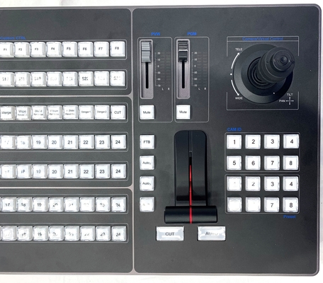 PTZ Input 4M/E TYST Switch Panel teclado VMIX Painel de controle 4ME Real Time Live Slow Motion Playback Systems