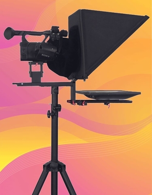 Teleprompter de notícias de alta performance de 21 polegadas com brilho de monitor de 1000 nit