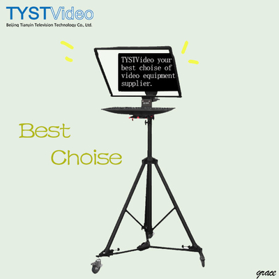 Teleprompter esportivo ao vivo de 19 e 20 polegadas com monitor de auto-teste TS-200 10-30 pés Tystvideo
