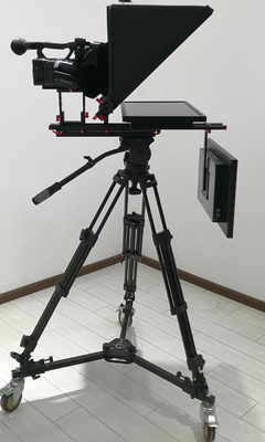 Teleprompter de monitoramento de 24 polegadas de alta transmissão para equipamento de transmissão de rádio TYSTVideo