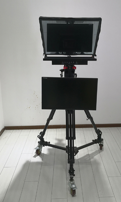 Teleprompter de monitoramento de 24 polegadas de alta transmissão para equipamento de transmissão de rádio TYSTVideo