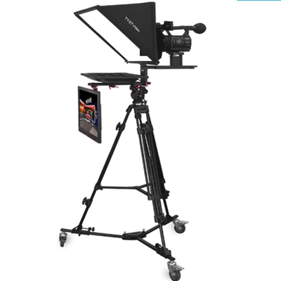 S240P Studio 24 Inch Dual Monitor Teleprompter com controle remoto sem fio e vidro temperado