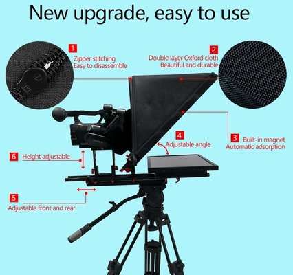 Teleprompter incorporado para gravação e transmissão de vídeo no Windows 7