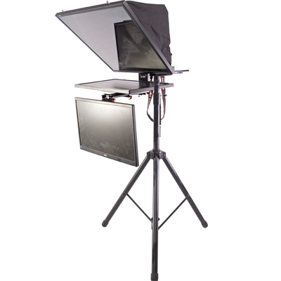 Teleprompter Flip de 24 polegadas para monitor de estúdio de alta transmissão de luz
