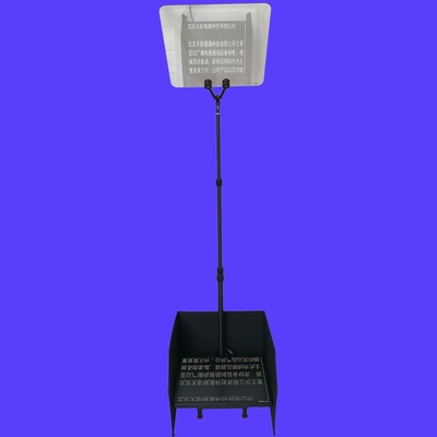 Teleprompter de 17 polegadas para videoconferências de TV e eventos ao vivo 97% de transmissão de luz