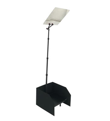 Teleprompter de 17 polegadas para videoconferências de TV e eventos ao vivo 97% de transmissão de luz