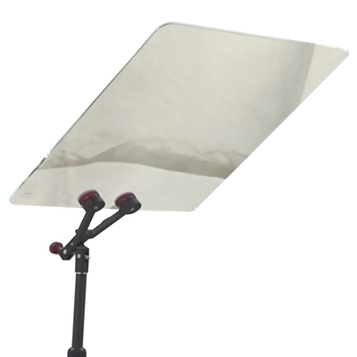 Teleprompter de 17 polegadas para videoconferências de TV e eventos ao vivo 97% de transmissão de luz