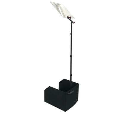 Teleprompter para 97% de transmissão de luz