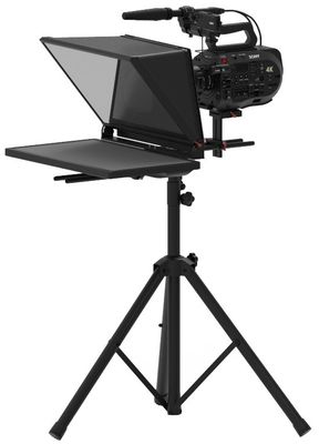 TS200 Teleprompter 20 polegadas Single Monitor Studio Autocue com montador de suporte ajustável