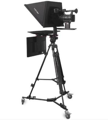 24 polegadas S240P Studio Dual Monitor Teleprompter com vidro temperado HD e remoto sem fio