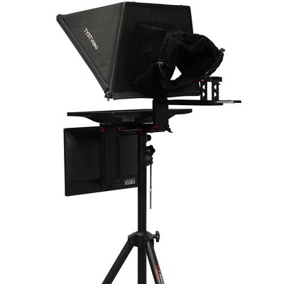 TYSTVideo Teleprompter de tela grande de 24 polegadas para estação de estúdio