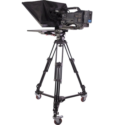 Teleprompter de Estúdio de Transmissão de Fala de 22 polegadas com Tripódio Caster por TYSTVideo