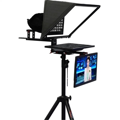 TYSTVideo Estúdio Profissional Teleprompter de tela dupla de 22 polegadas