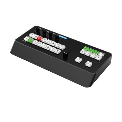 Painel de controle de gravação e transmissão de vídeo TYSTV Vmix Mini Directing Switch Keyboard