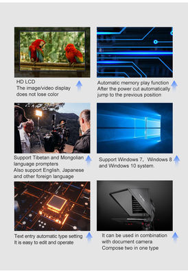 Máquina de transmissão ao vivo de televisão portátil TYSTVideo Professional para gravação interna ou externa