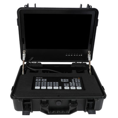ATEM SDI Series Switchers Protector Carrying Case com Monitor de 15,6 polegadas
