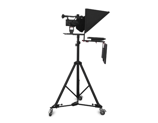 Teleprompting e Shooting Made Easy Teleprompter de estúdio com tela de espelho auto-verificação