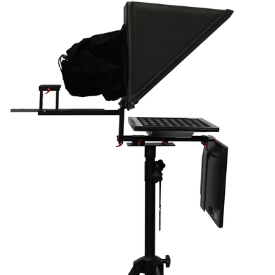 TS2200 Teleprompter de estúdio de fala e transmissão de tela dupla de 22 polegadas