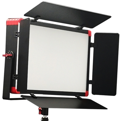 Lâmpada portátil de revestimento acrílico de liga de alumínio LED840 DMX512 para fotografia