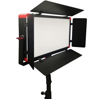 Lâmpada portátil de revestimento acrílico de liga de alumínio LED840 DMX512 para fotografia