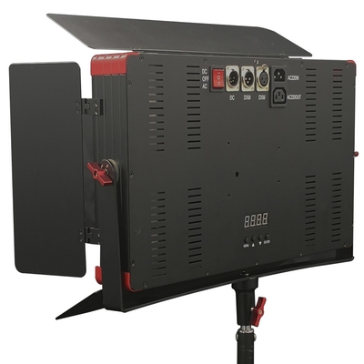 Lâmpada portátil de revestimento acrílico de liga de alumínio LED840 DMX512 para fotografia